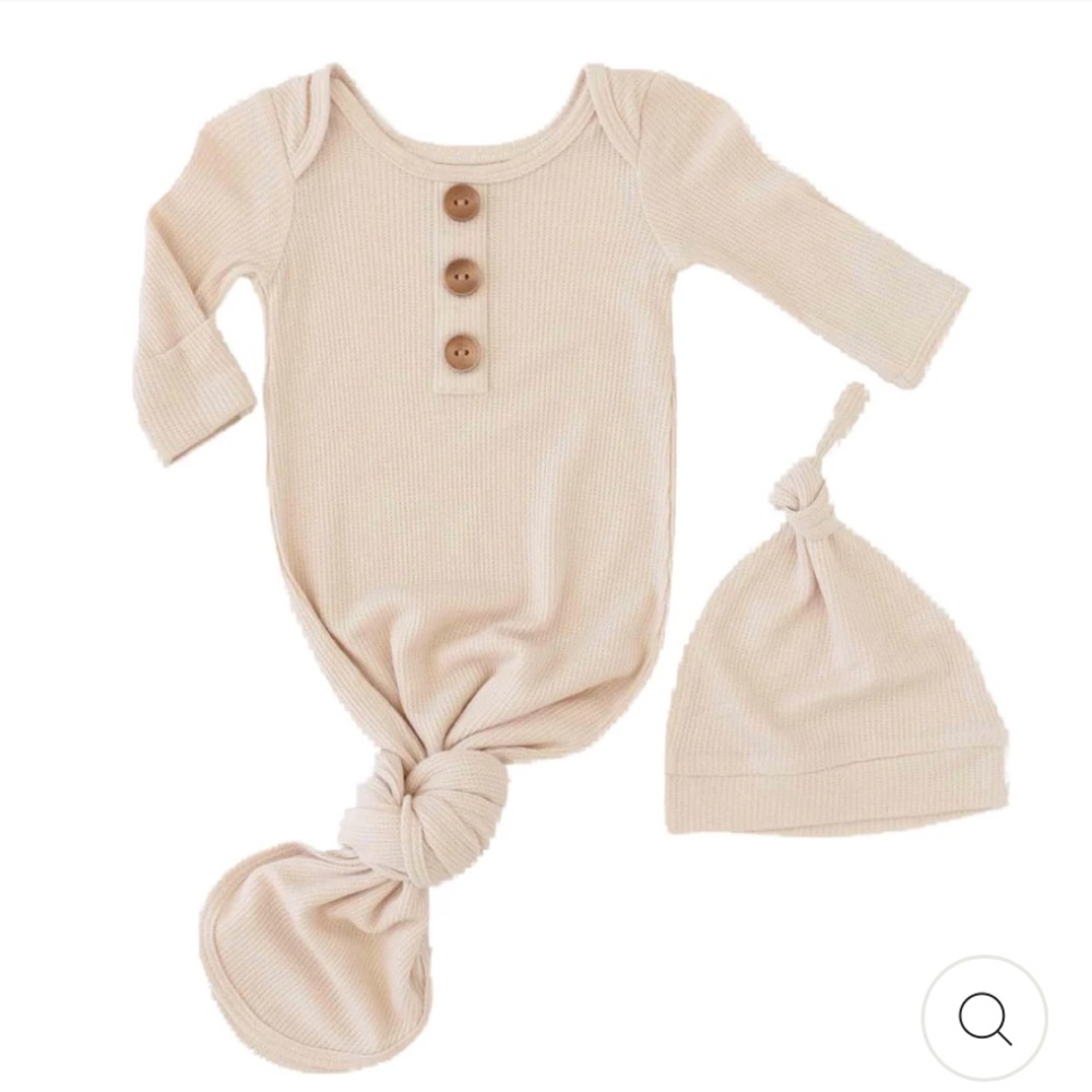 Caden Lane Baby Knot Gown